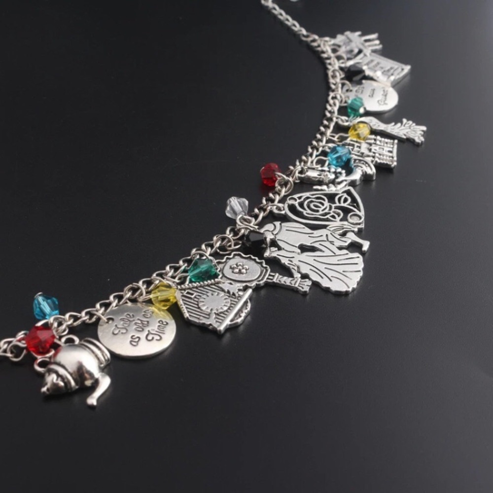 Disney's Beauty and the Beast Charm Bracelet - Picture 4 of 7